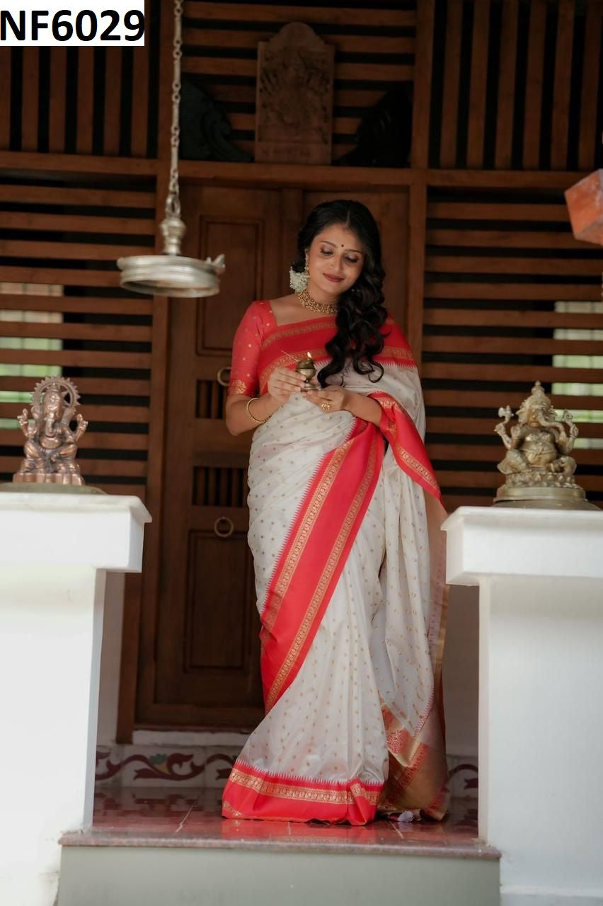 Nf6029 Vmk. Soft Silk Sarees