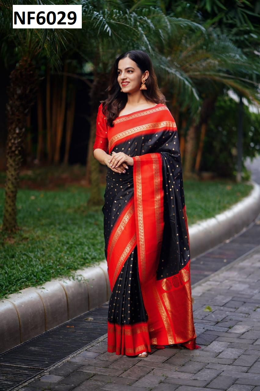 Nf6029 Vmk. Soft Silk Sarees