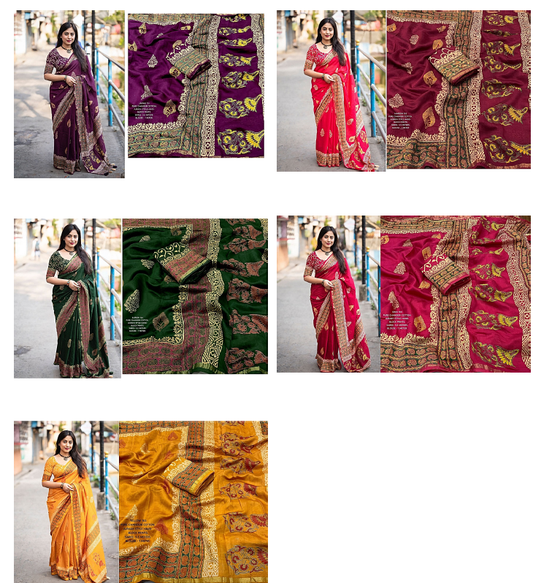Nf6043 Vmk. Cotton Sarees