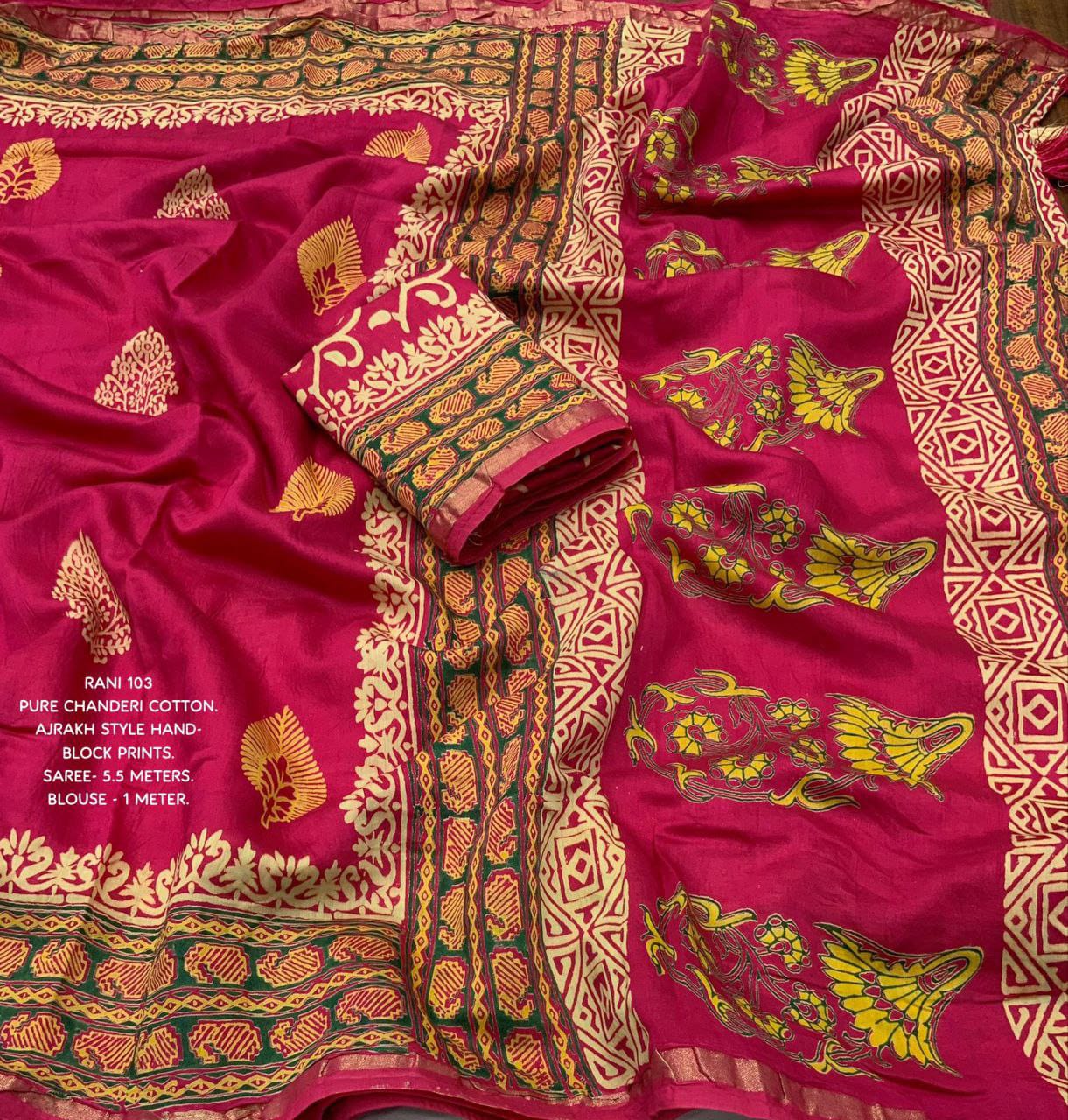 Nf6043 Vmk. Cotton Sarees