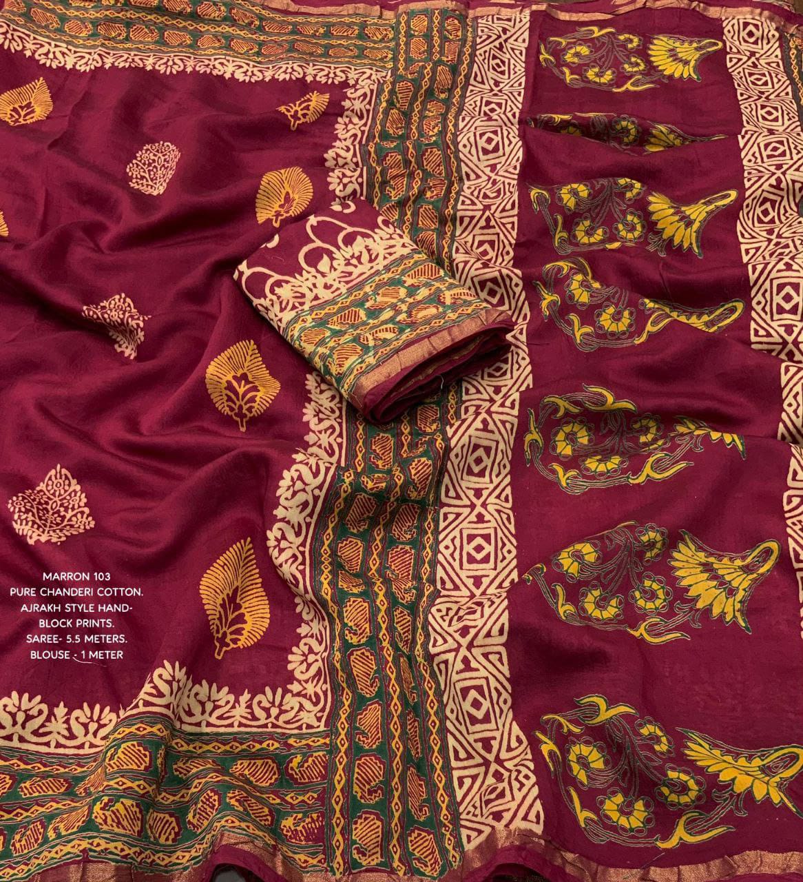 Nf6043 Vmk. Cotton Sarees