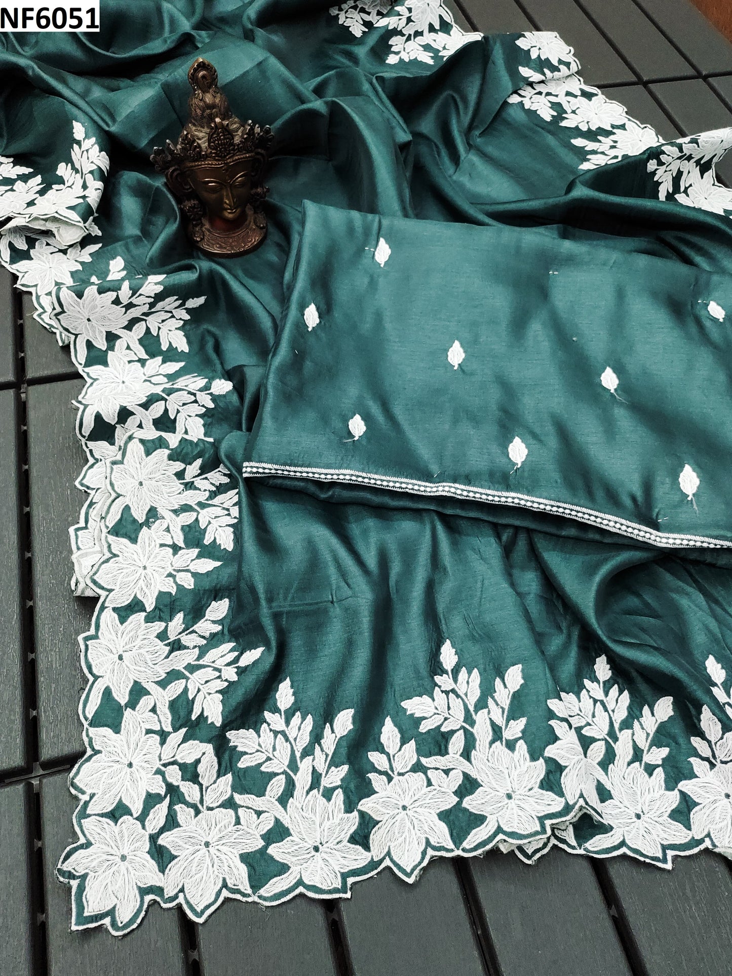 Nf6051 Vmk. Cutwork Sarees