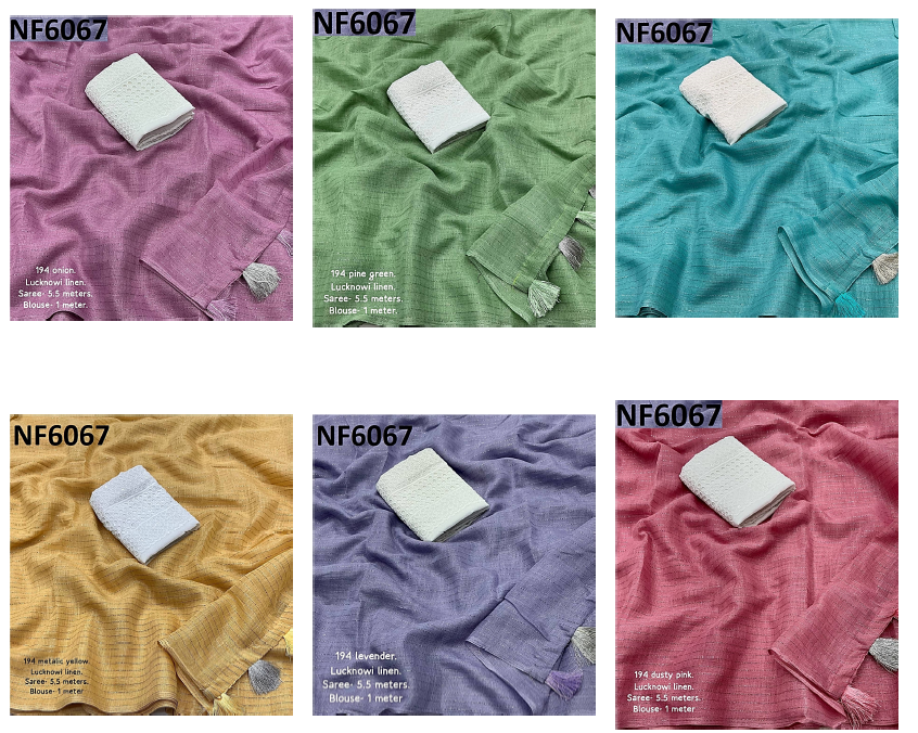 Nf6067 Vmk. Silver Zari Sarees