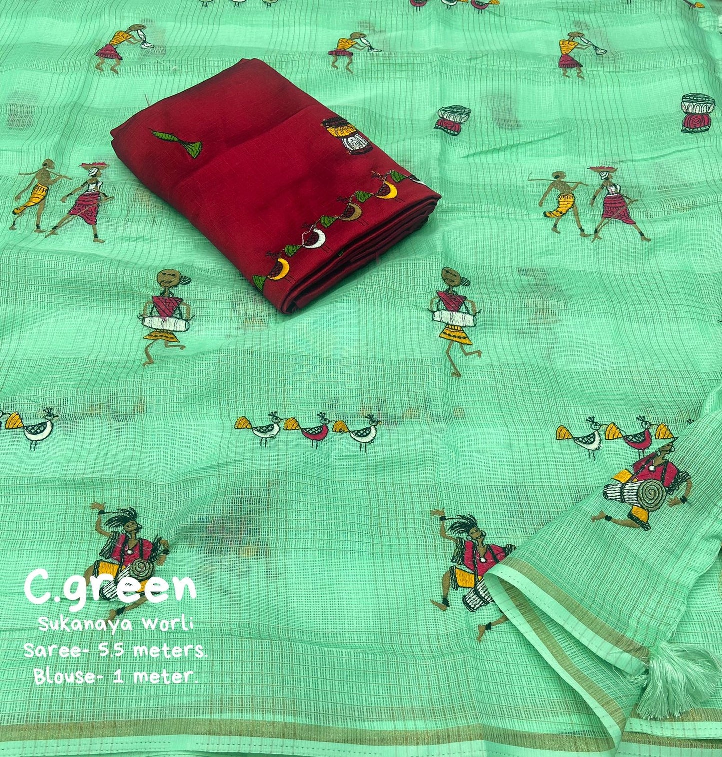 Nf6071 Vmk. Kota Chex Sarees