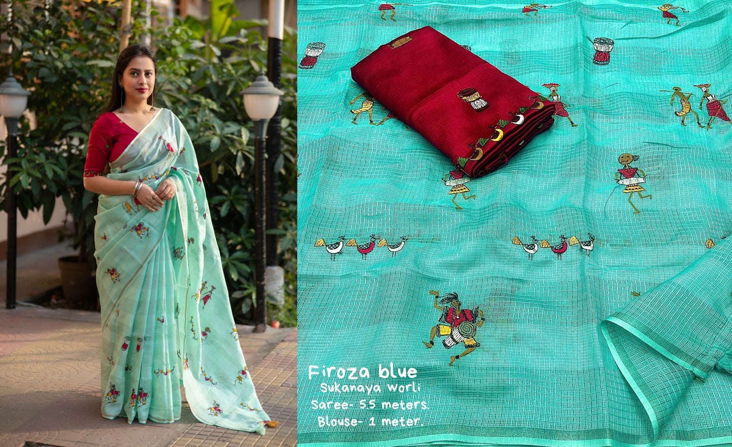 Nf6071 Vmk. Kota Chex Sarees