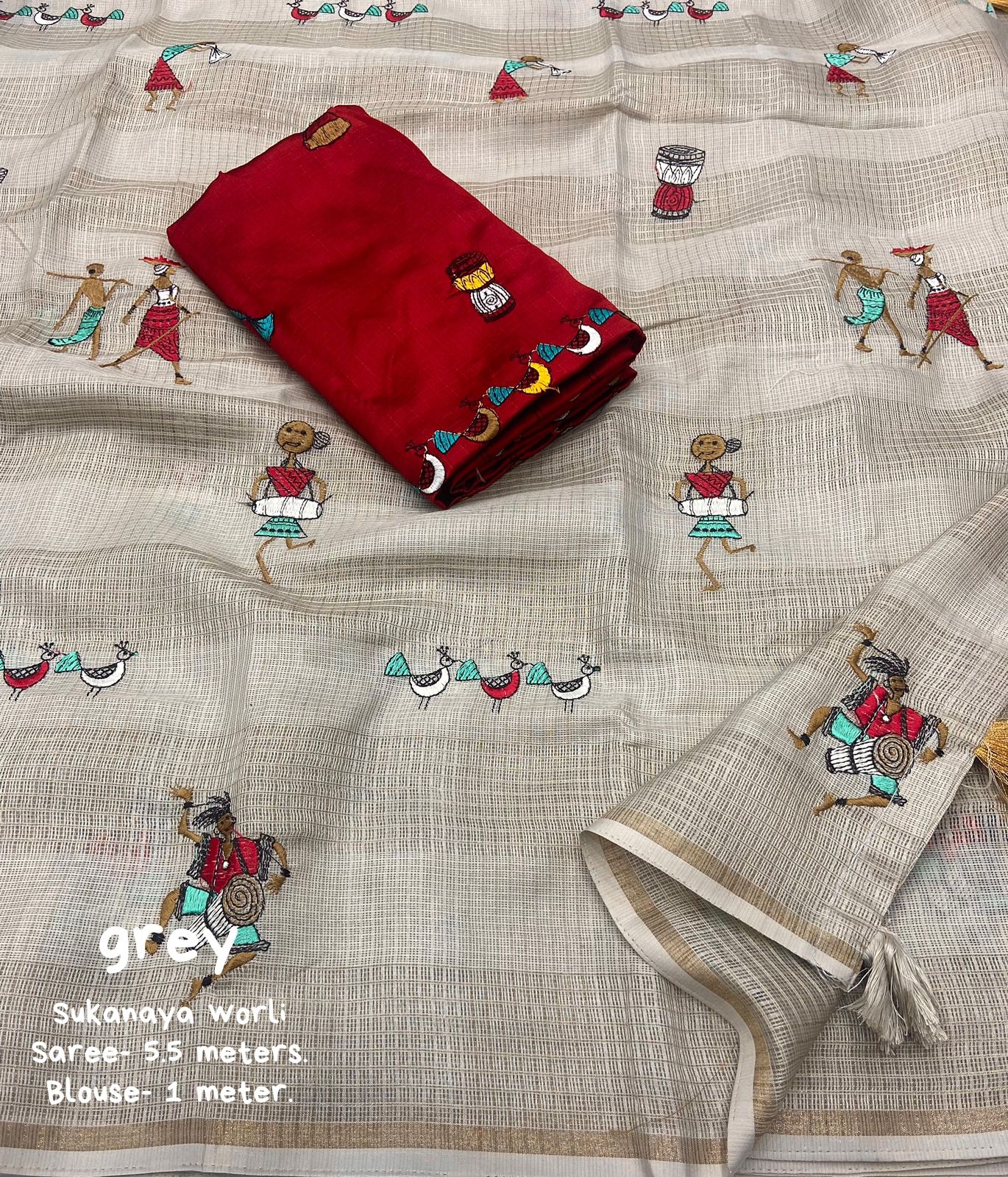 Nf6071 Vmk. Kota Chex Sarees