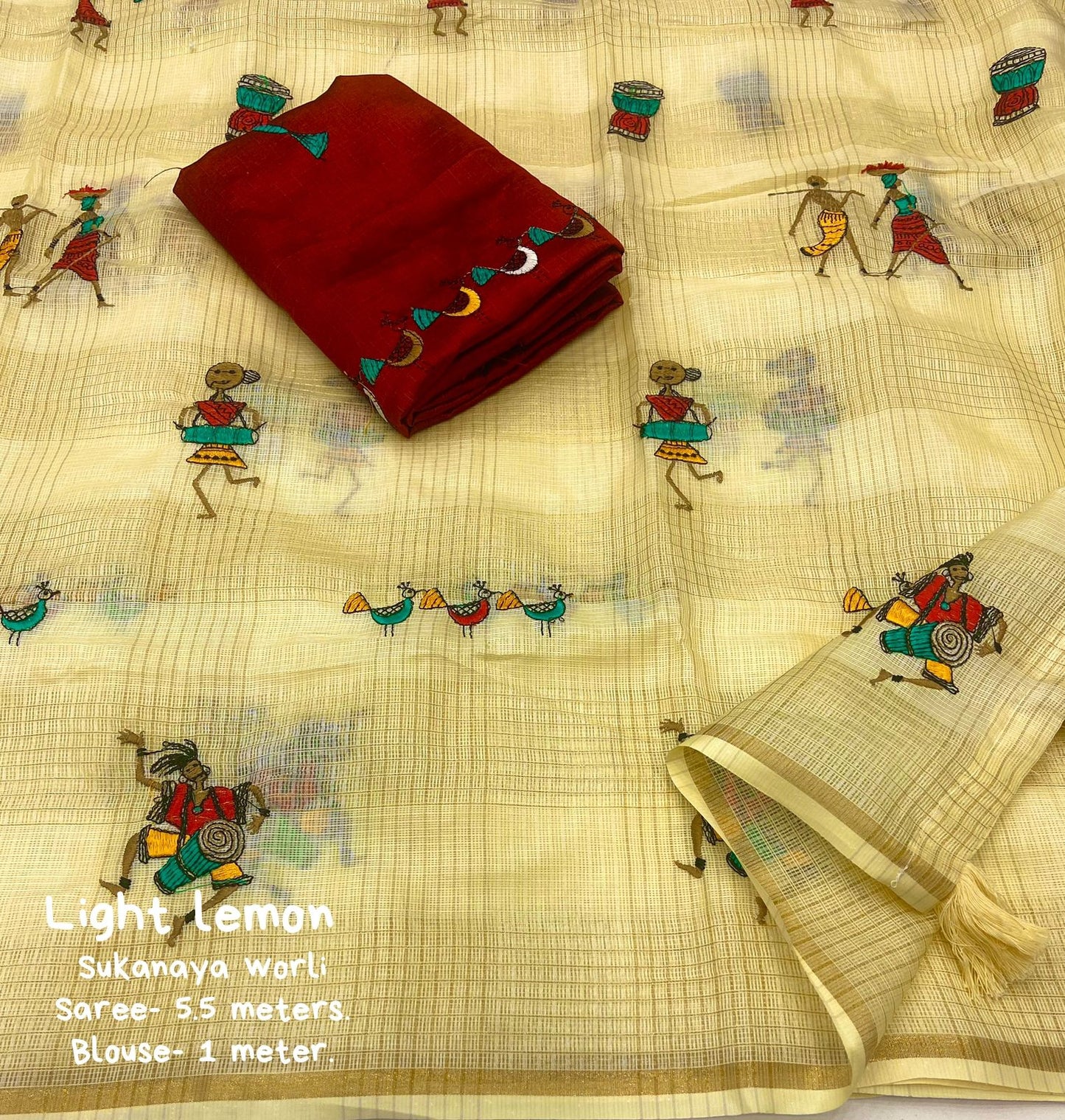 Nf6071 Vmk. Kota Chex Sarees