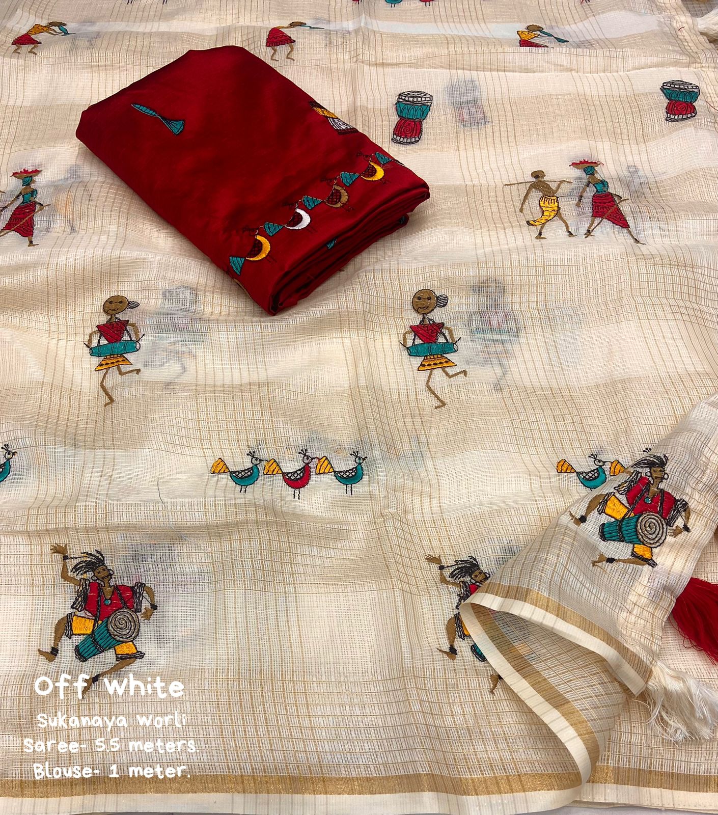 Nf6071 Vmk. Kota Chex Sarees