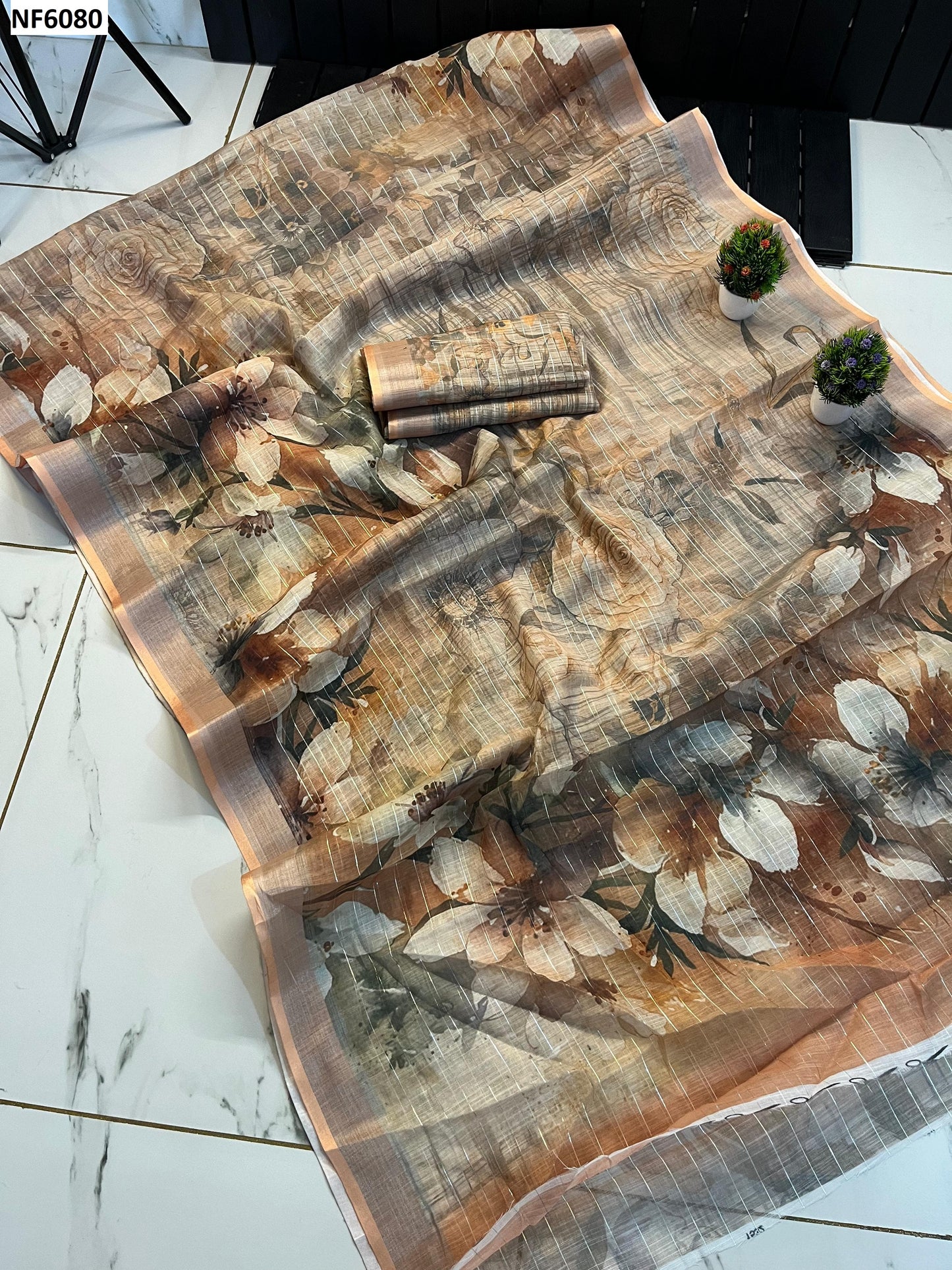 Nf6080 Vmk Digital Print Sarees