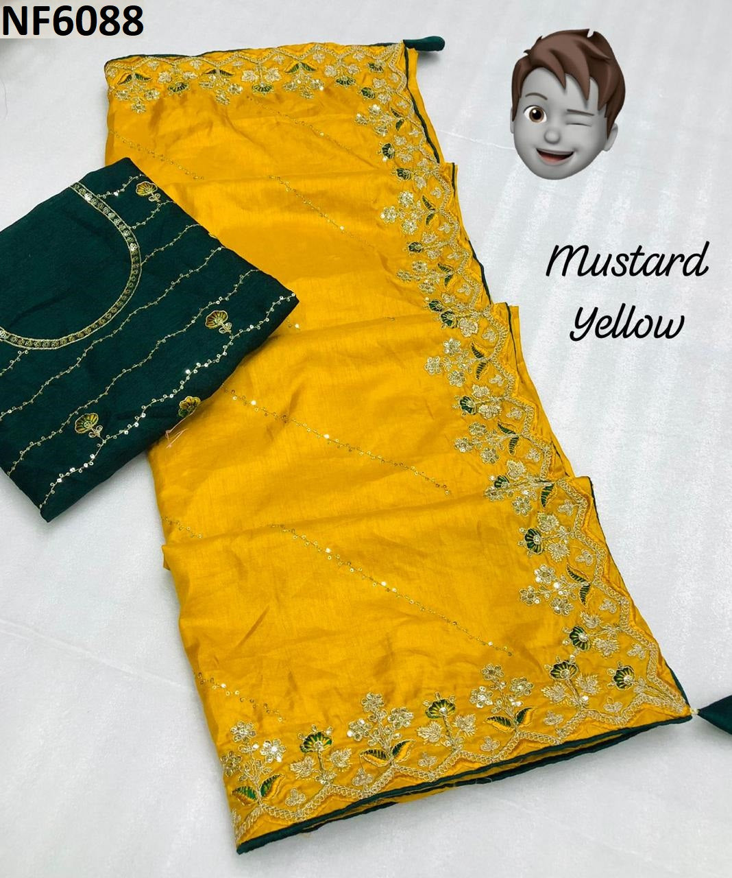 Nf6088 Vmk. Sequence Work Sarees