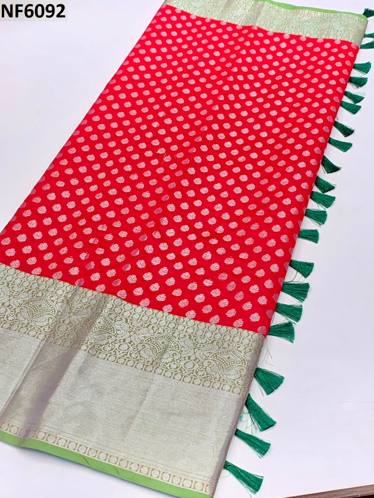 Nf6092 Vmk. Soft Silk Sarees