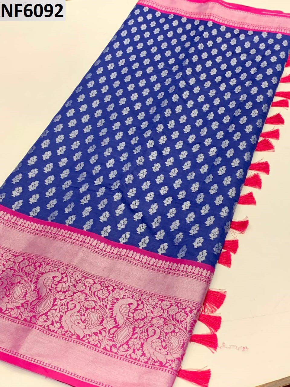 Nf6092 Vmk. Soft Silk Sarees