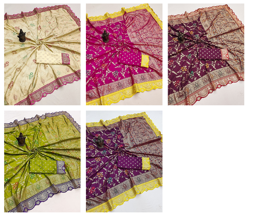 Nf6095 Vmk. Dola Silk Sarees