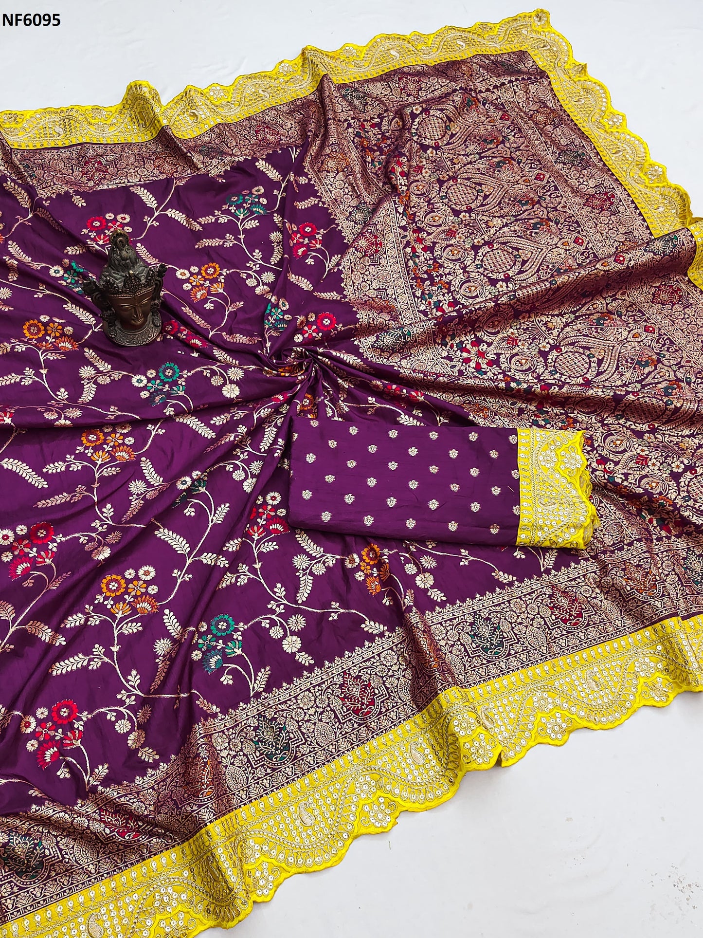 Nf6095 Vmk. Dola Silk Sarees