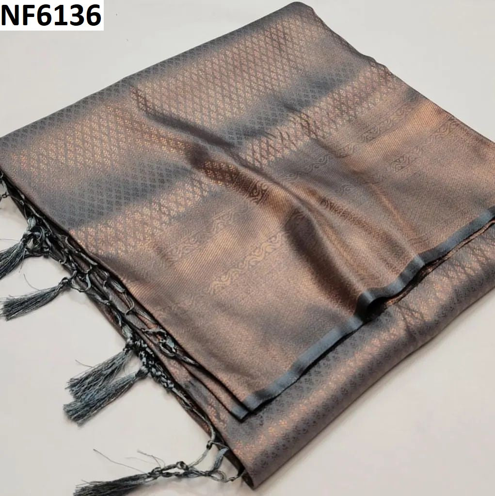 Nf6136 Vmk. Jacquard Sarees