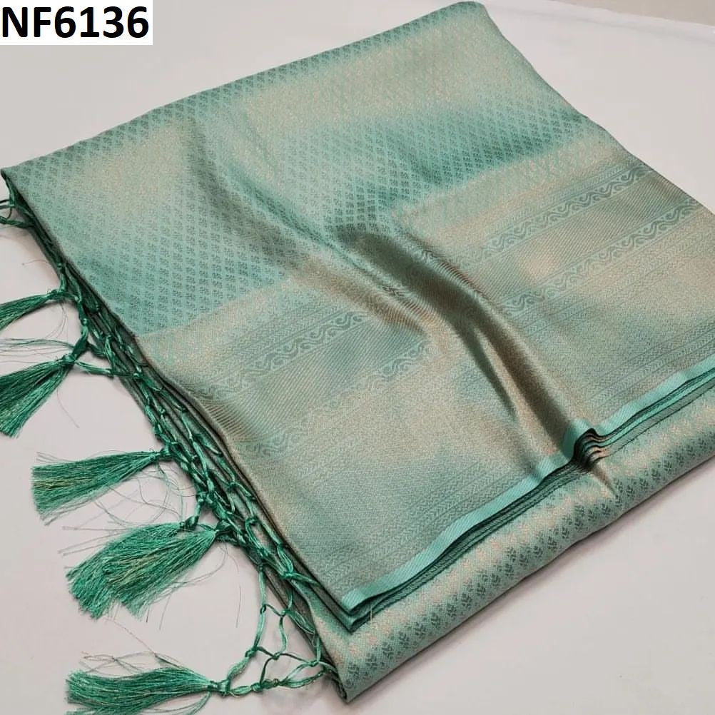 Nf6136 Vmk. Jacquard Sarees