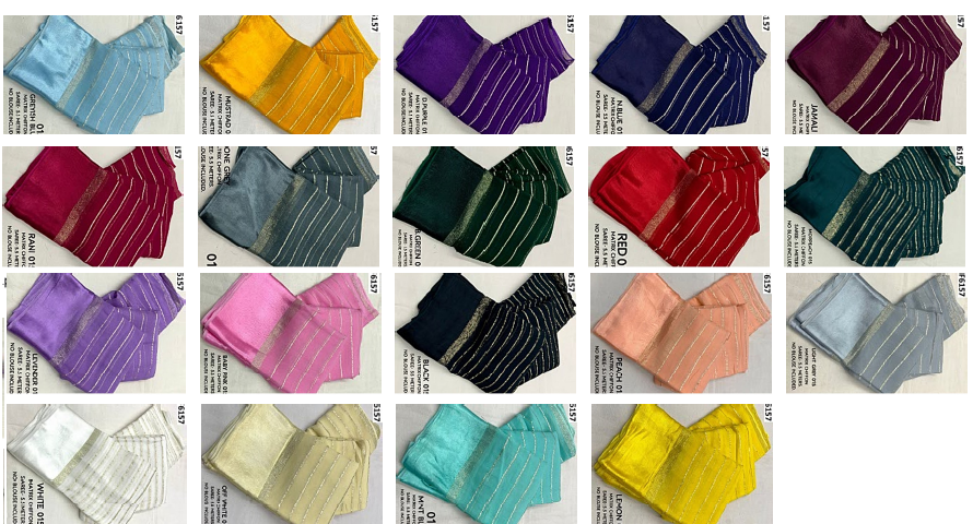 Nf6157 Vmk Chiffon Sarees