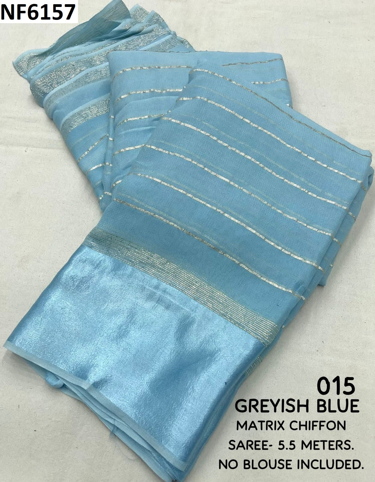 Nf6157 Vmk Chiffon Sarees