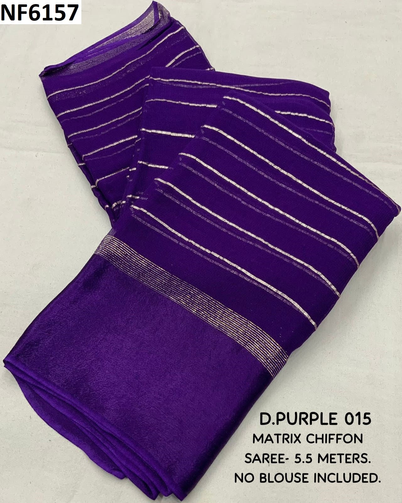 Nf6157 Vmk Chiffon Sarees