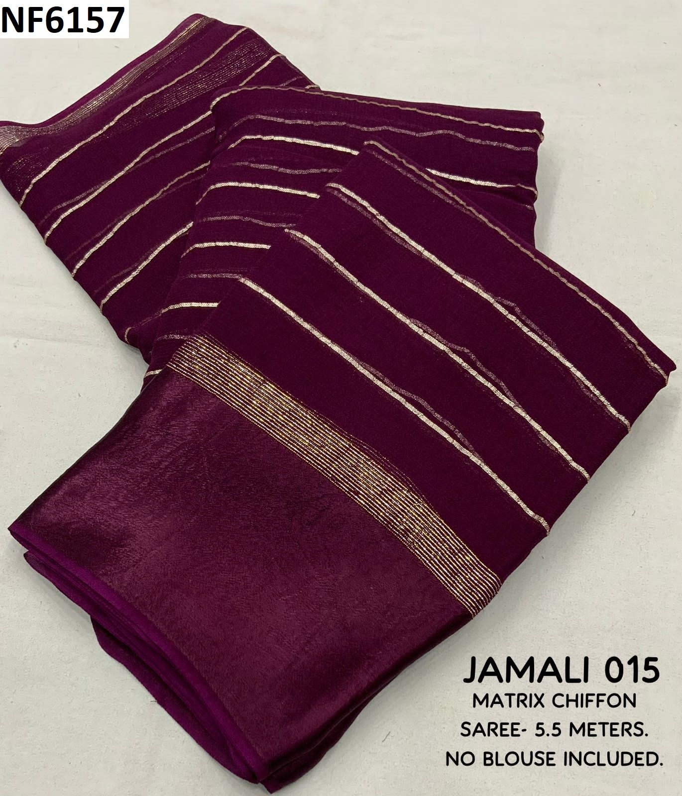 Nf6157 Vmk Chiffon Sarees