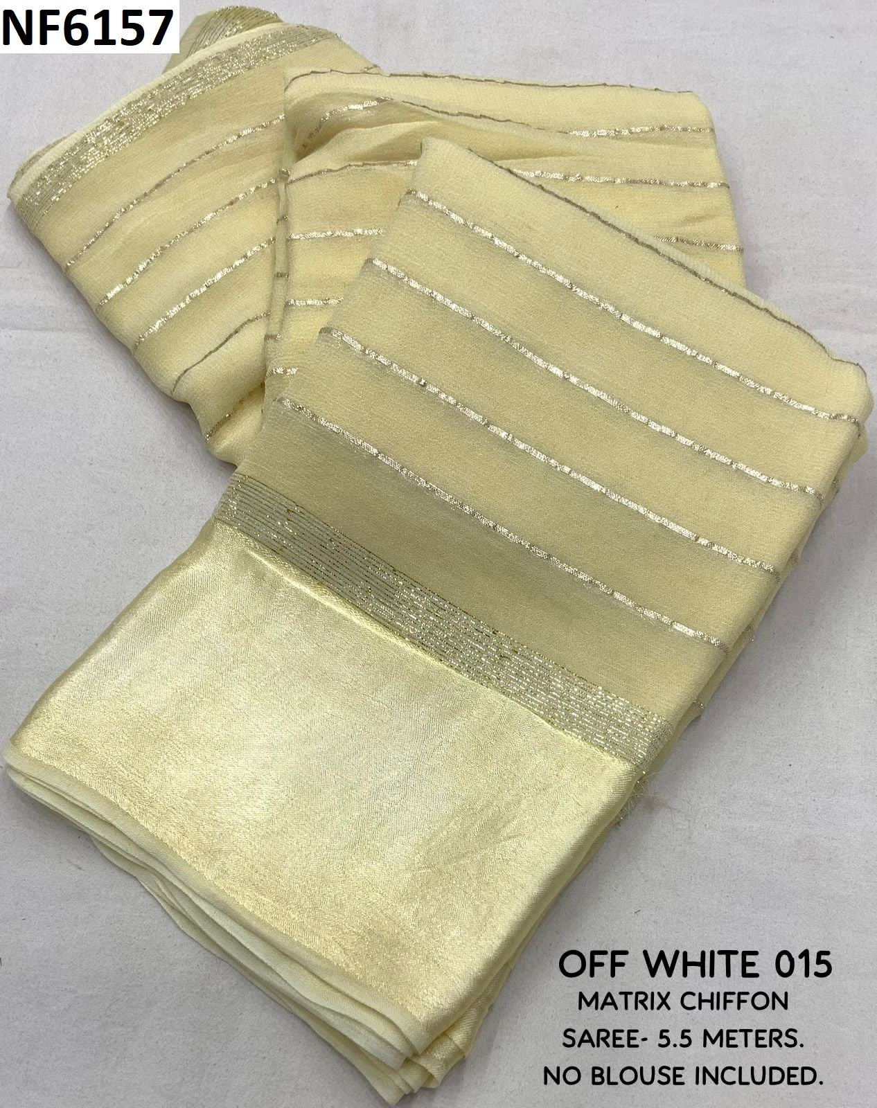 Nf6157 Vmk Chiffon Sarees