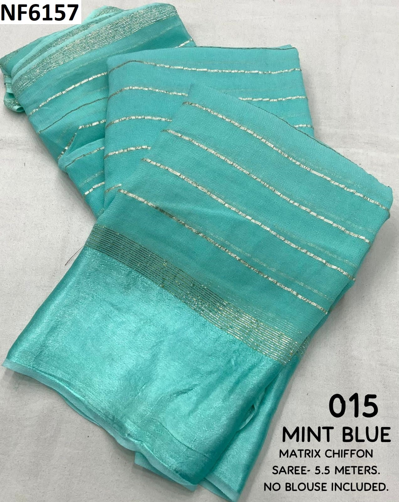 Nf6157 Vmk Chiffon Sarees