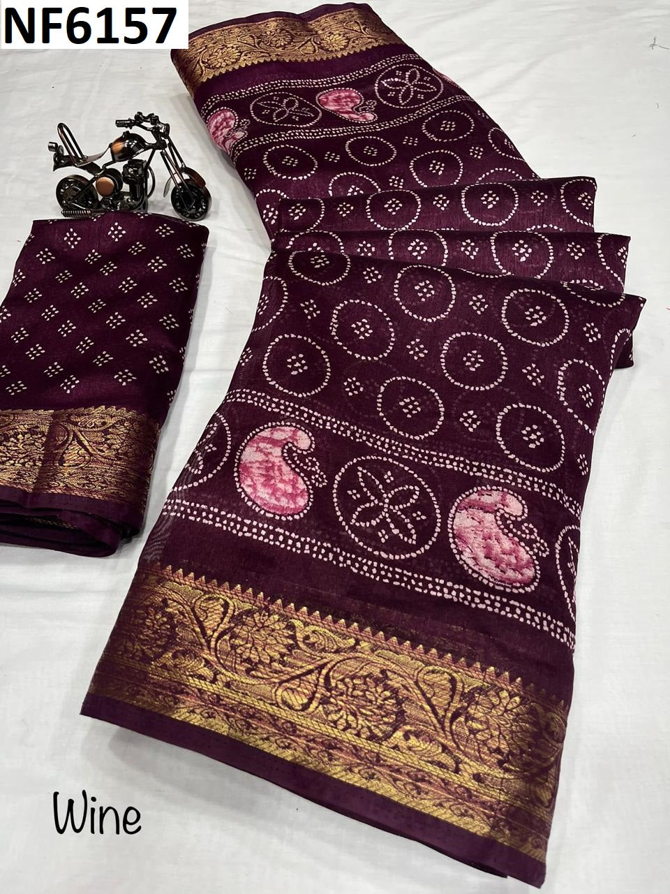 Nf6162 Vmk Silk Slub Sarees