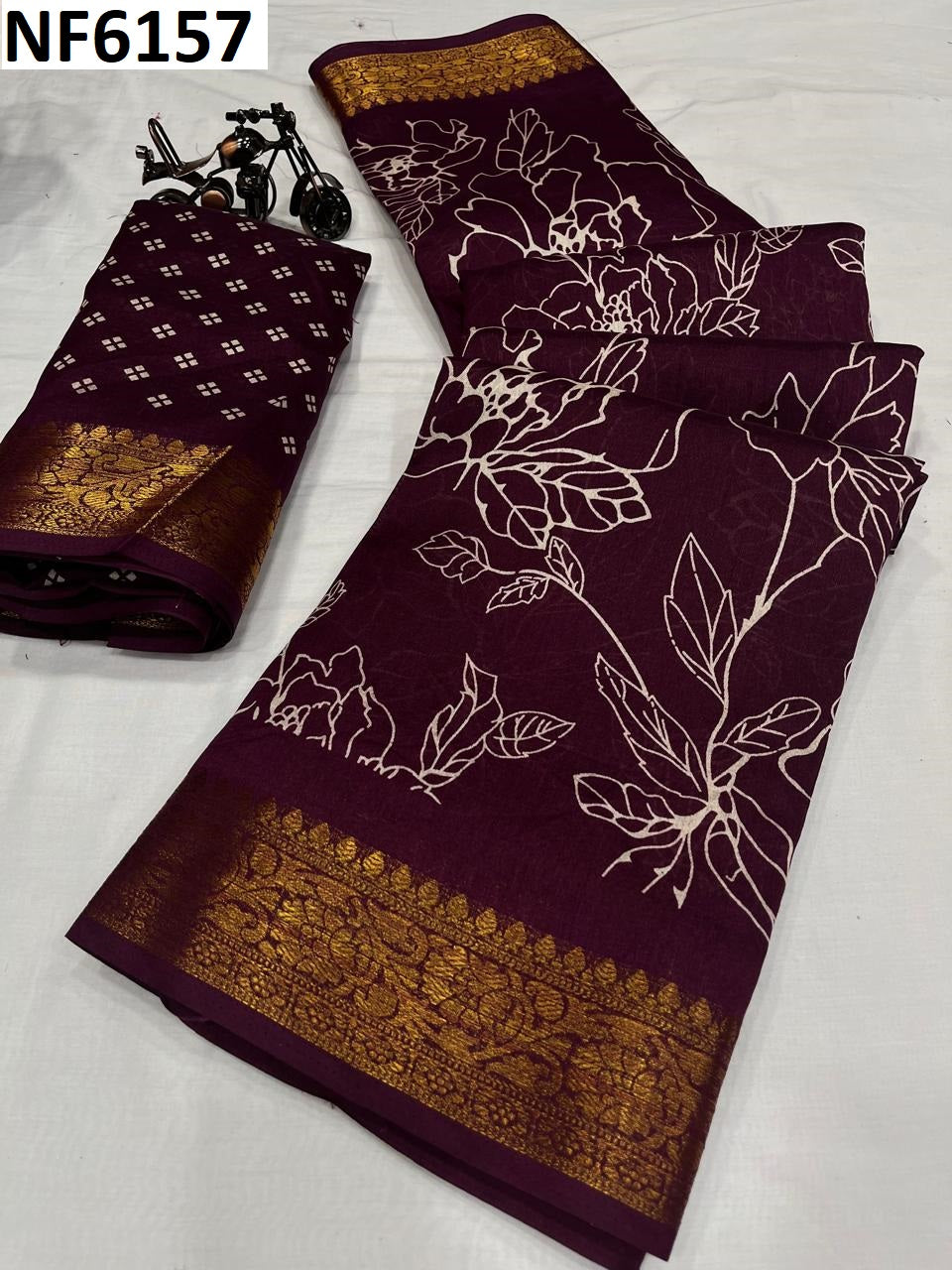 Nf6162 Vmk Silk Slub Sarees