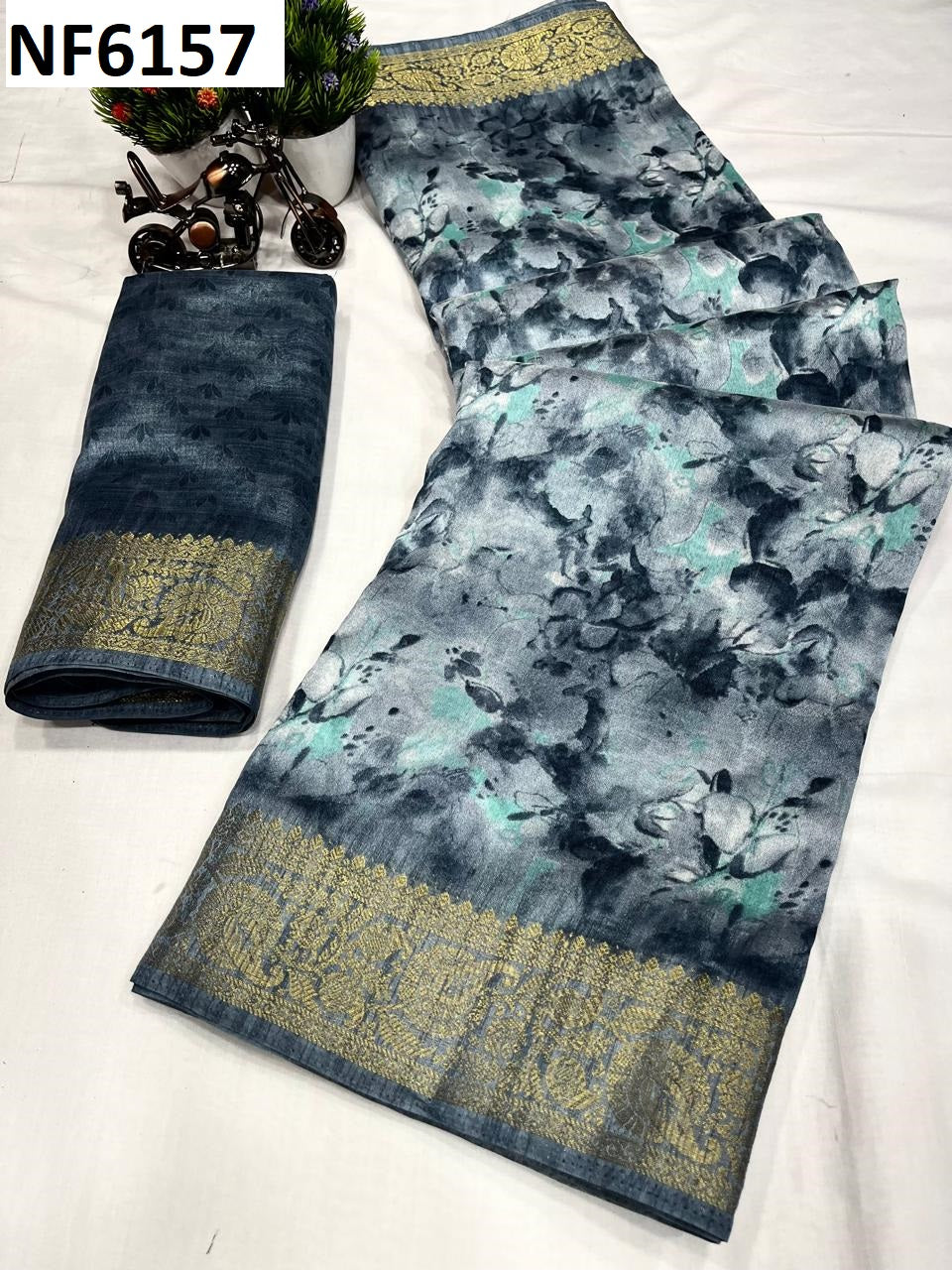 Nf6162 Vmk Silk Slub Sarees