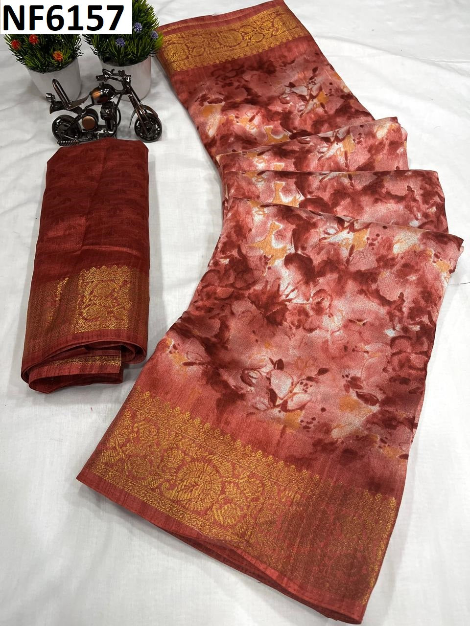 Nf6162 Vmk Silk Slub Sarees