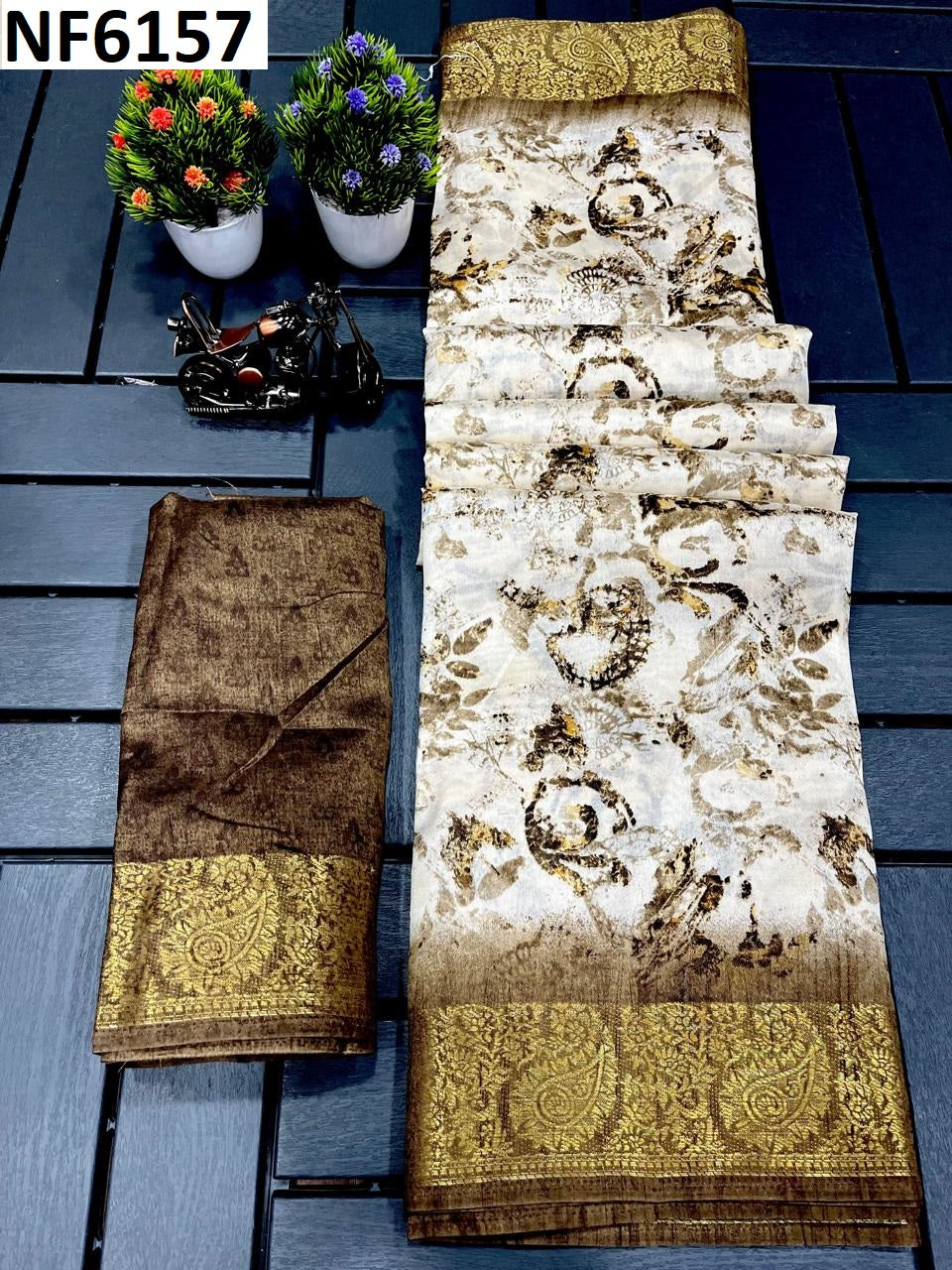 Nf6162 Vmk Silk Slub Sarees