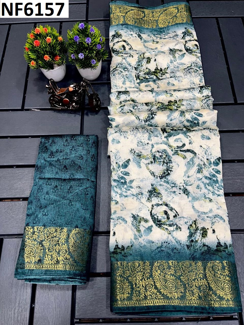 Nf6162 Vmk Silk Slub Sarees