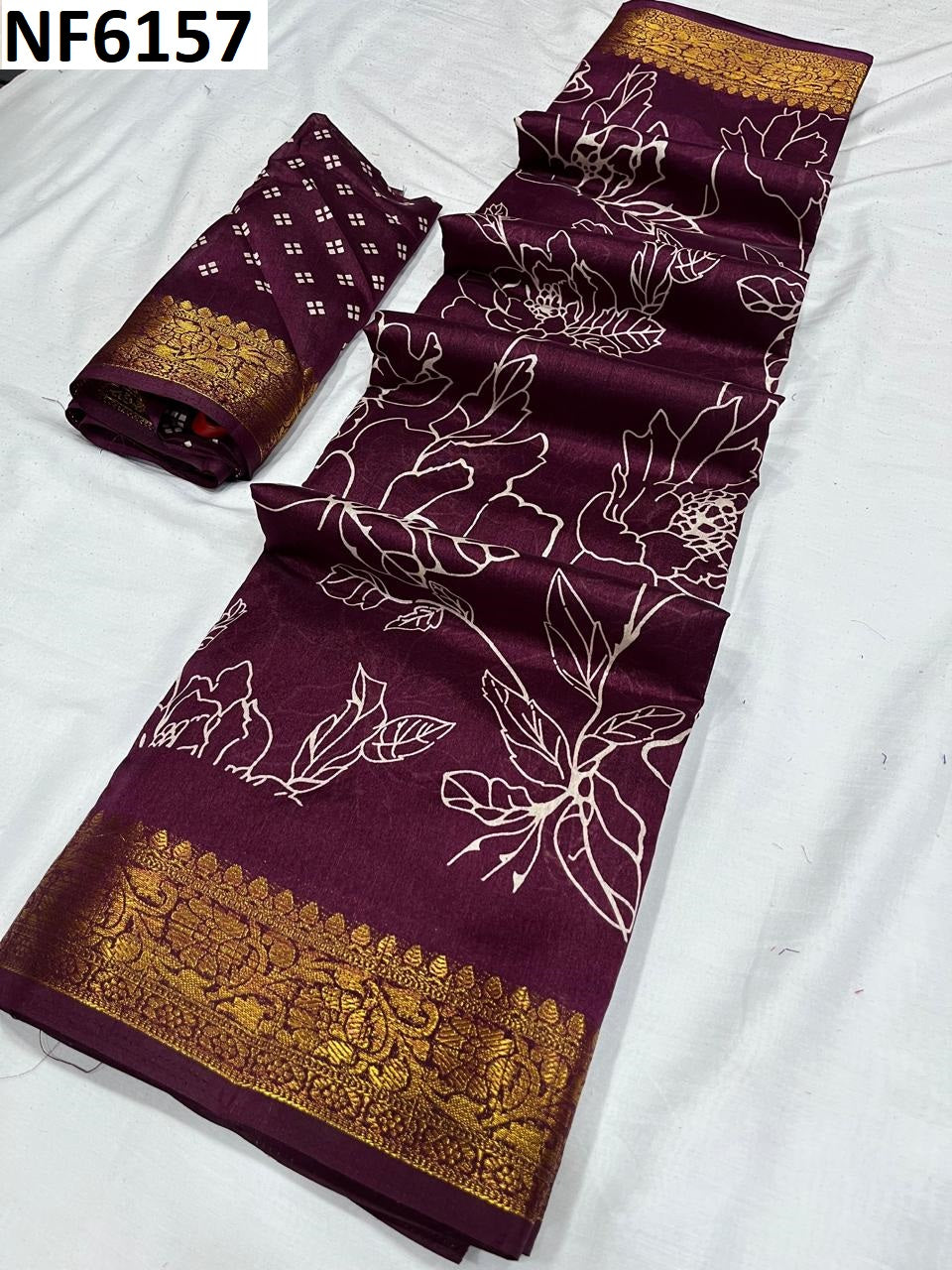 Nf6162 Vmk Silk Slub Sarees