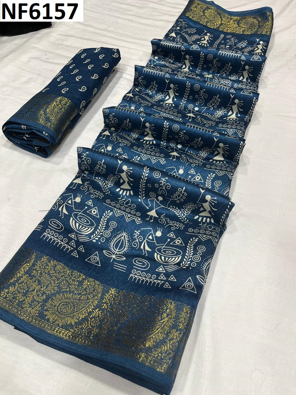 Nf6162 Vmk Silk Slub Sarees