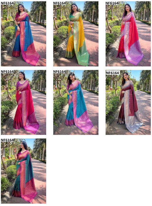 Nf6164 Vmk. Zari Weaving Sarees