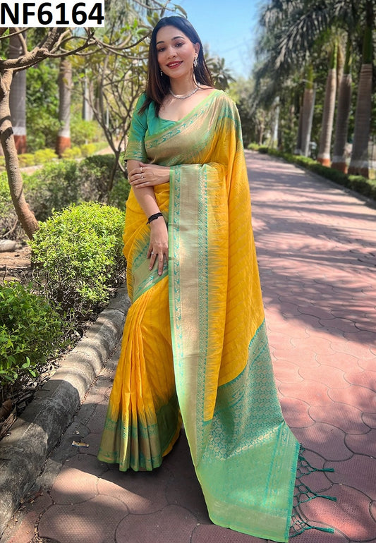 Nf6164 Vmk. Zari Weaving Sarees