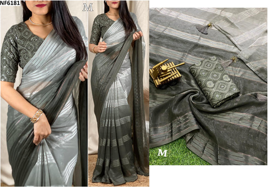 Nf6181 Vmk Tassels Sarees