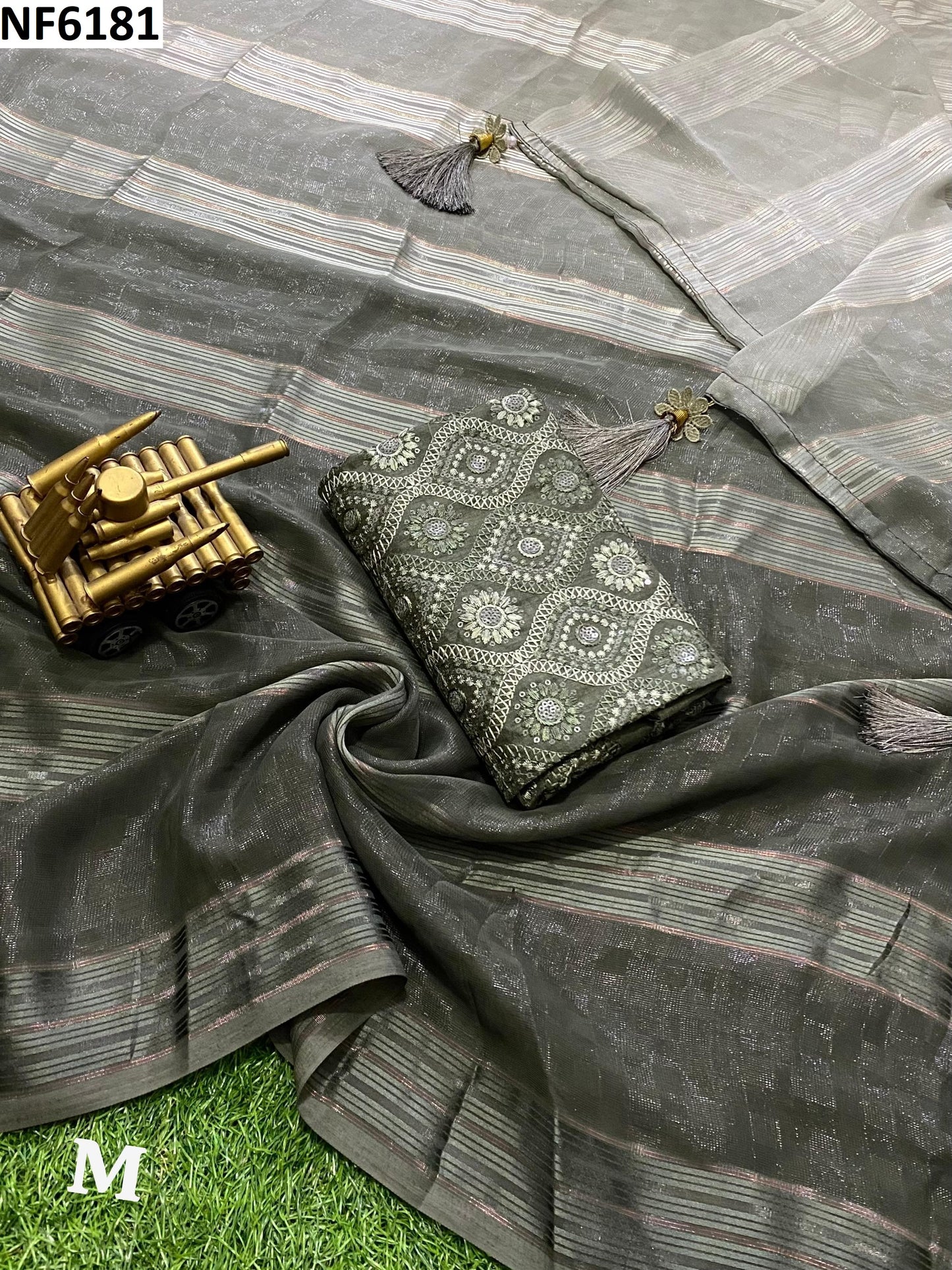 Nf6181 Vmk Tassels Sarees