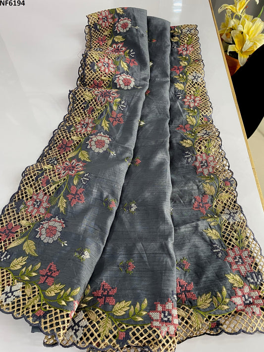 Nf6194 Vmk. Cutwork Sarees