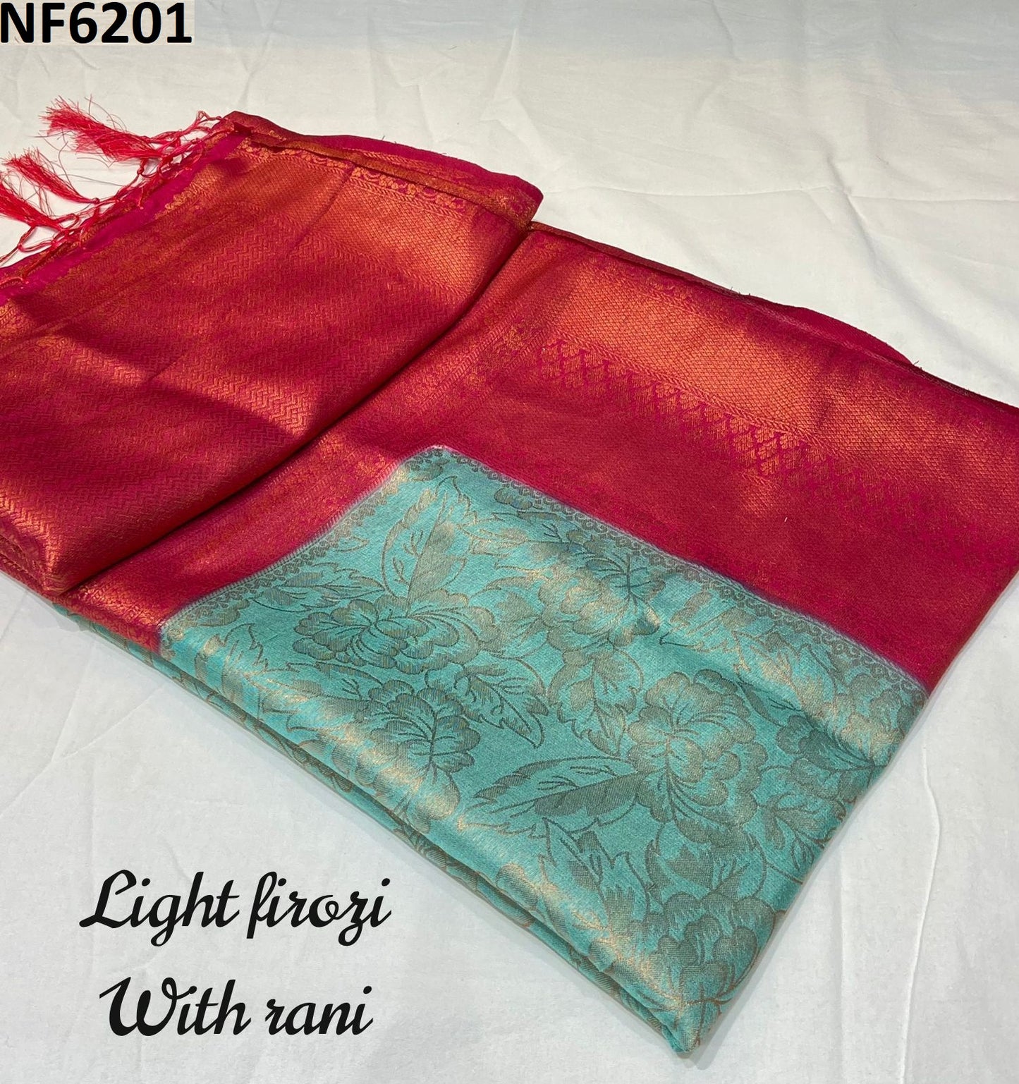Nf6201 Vmk. Jacquard Sarees