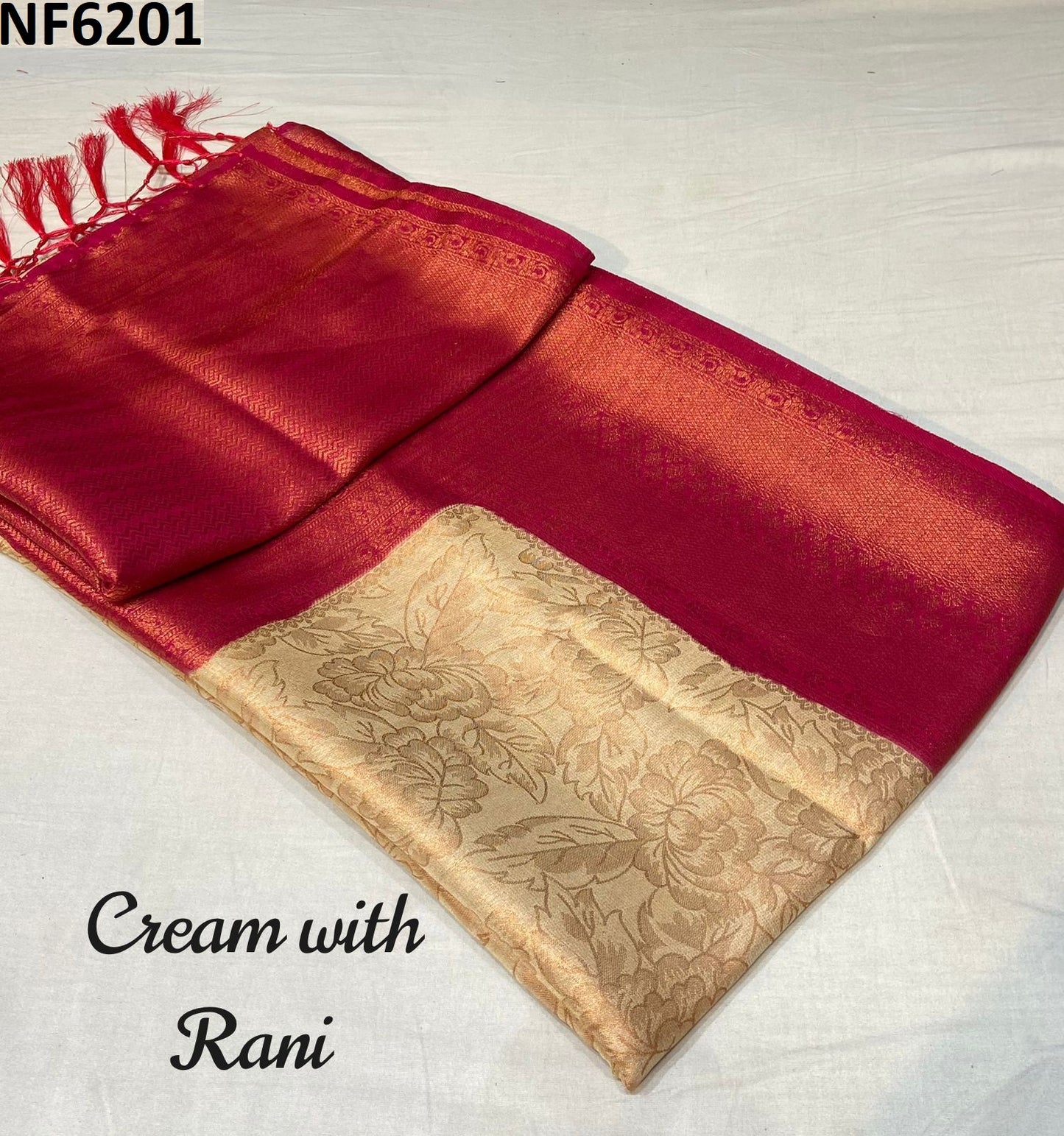 Nf6201 Vmk. Jacquard Sarees