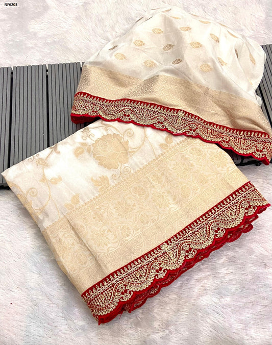 Nf6203 Vmk. Khadi Sarees