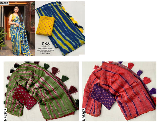 Nf6207 Vmk. Chanderi Sarees