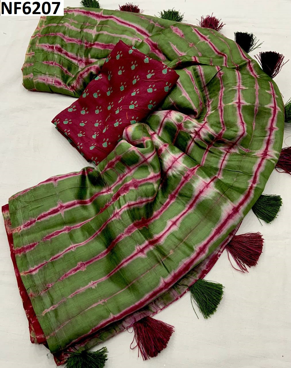 Nf6207 Vmk. Chanderi Sarees