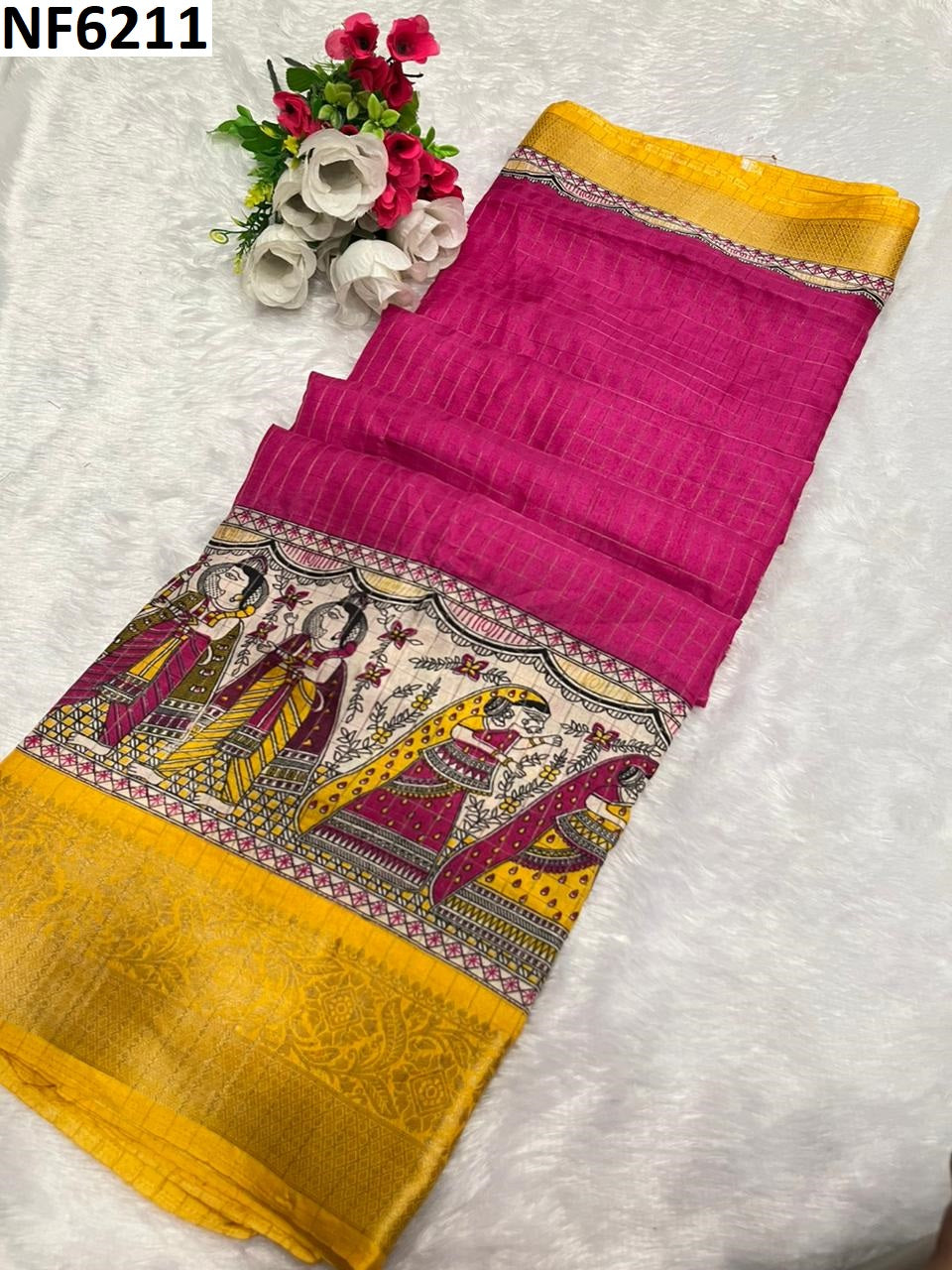 Nf6211 Vmk Dola Silk Sarees