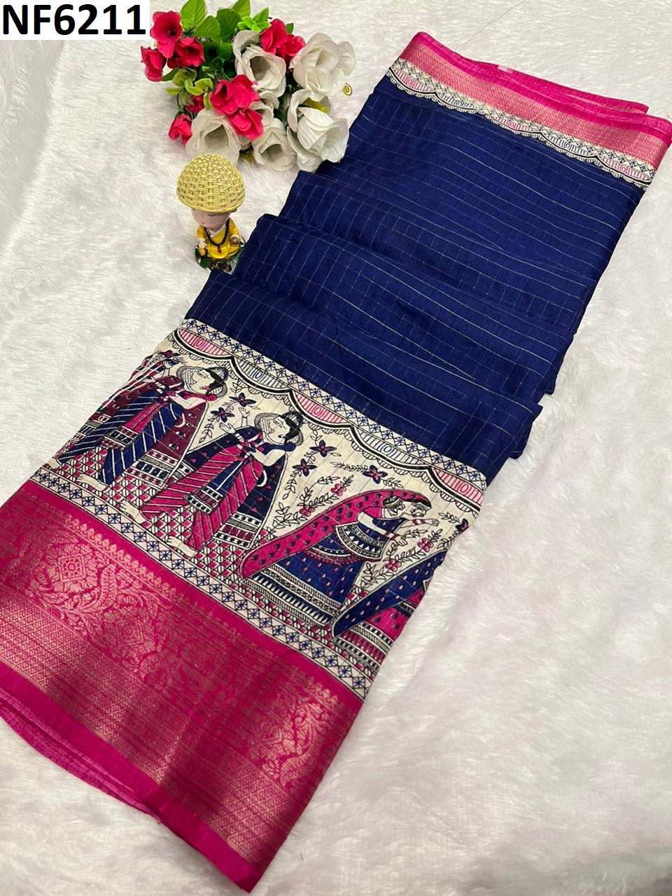 Nf6211 Vmk Dola Silk Sarees