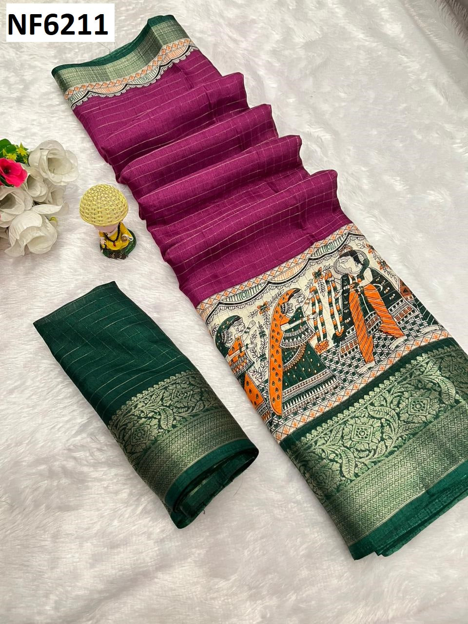 Nf6211 Vmk Dola Silk Sarees