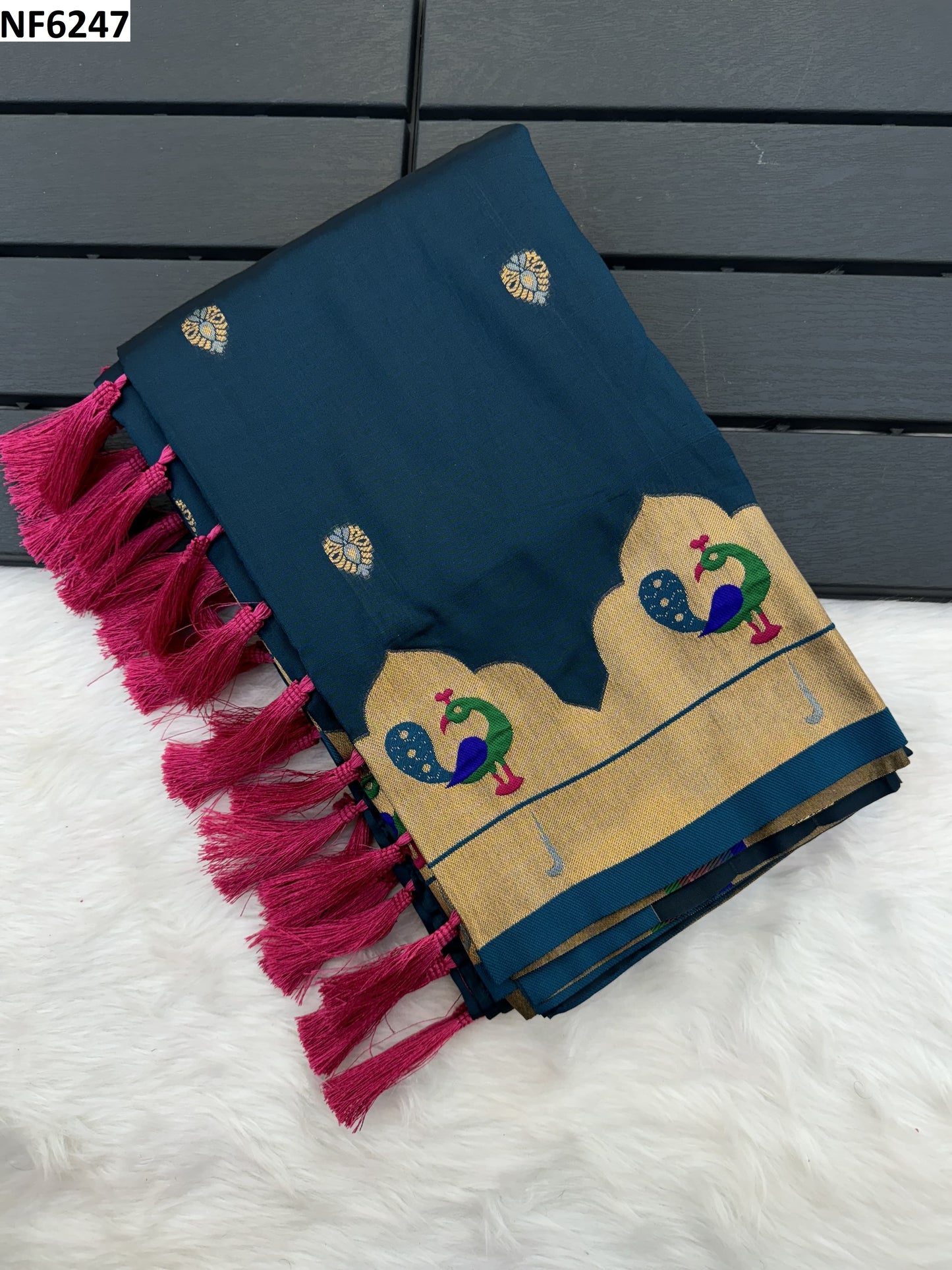 Nf6247 Vmk. Meenakari Sarees