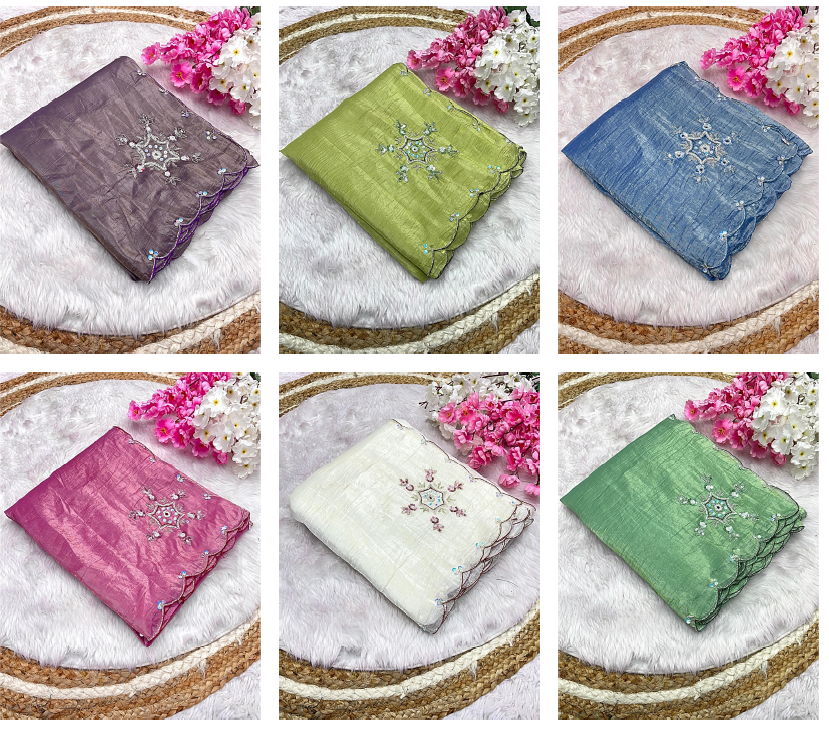 Nf6248 Vmk. Khatli Work Sarees