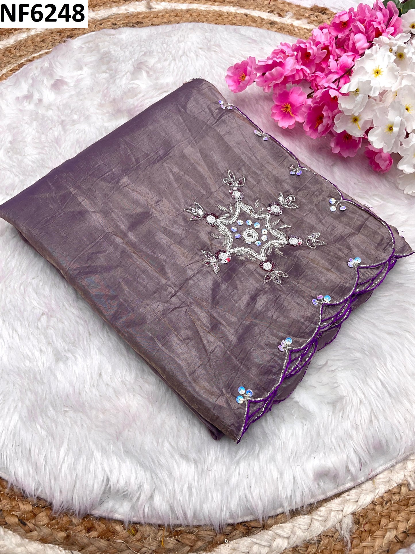 Nf6248 Vmk. Khatli Work Sarees